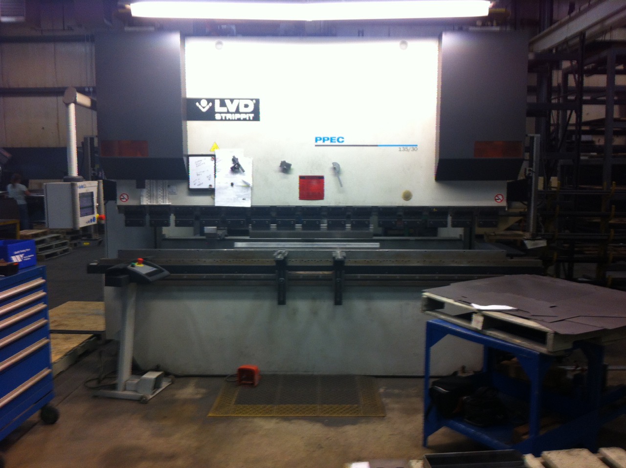 2010 LVD PPEC5 CNC Hydraulic Press Brake (1508)